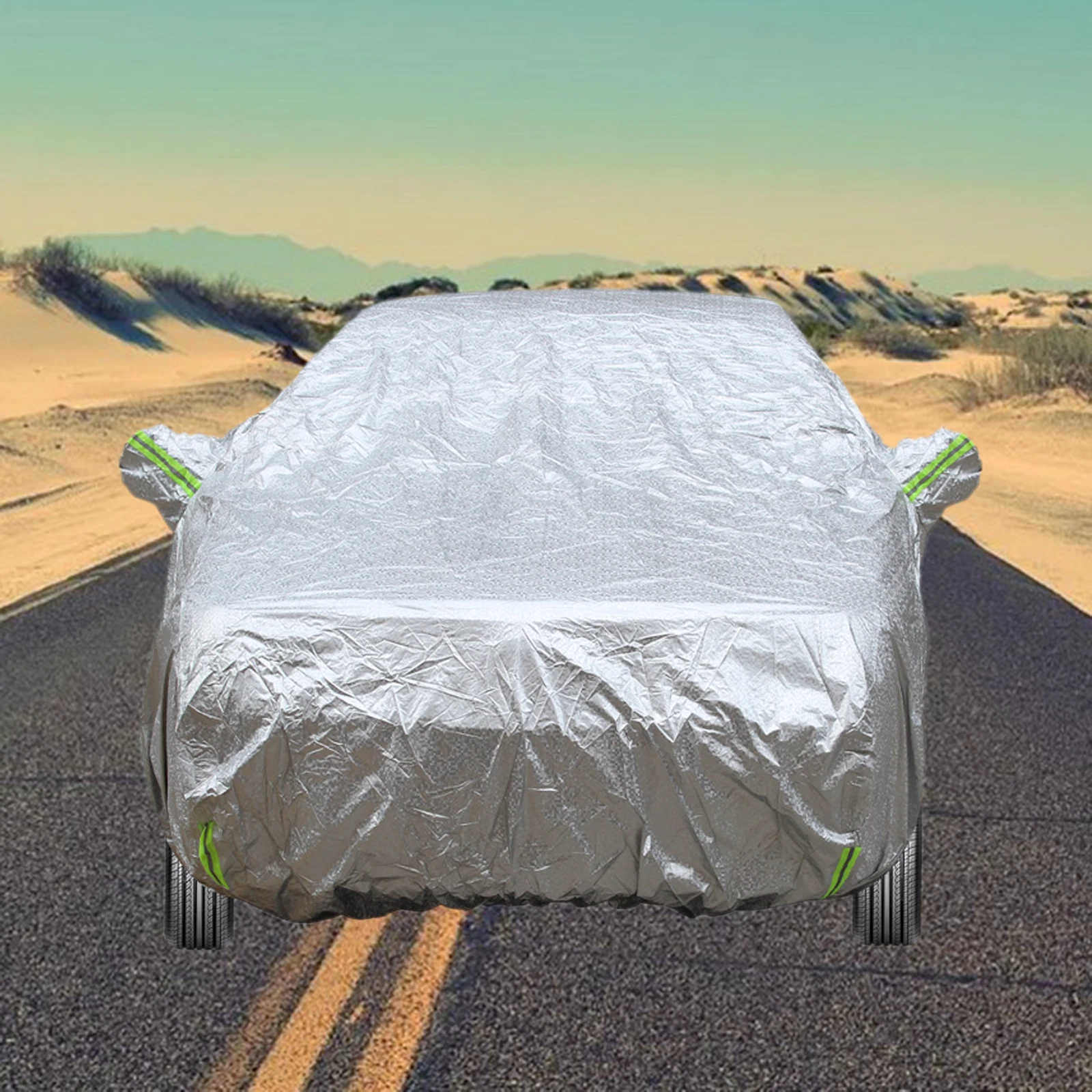 Full Car Cover Waterproof Rain Dust Sun UV Resistant Sunshade Protector All Weather Protection Scratchproof Breathable