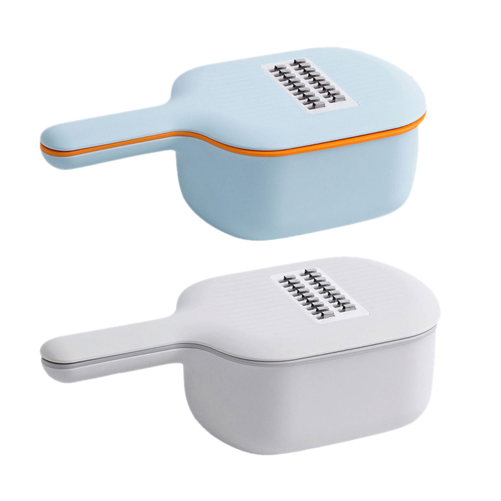 Multifunctional Vegetable Slicer Grater Veggie Dicers Food Choppers Cutter with 4 Blades Storage Container Onions Supplies