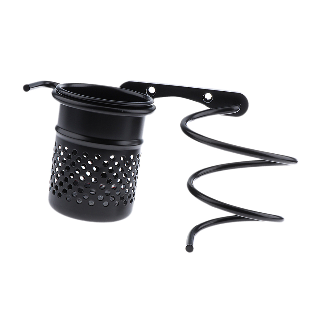 Wall Mount Hair Dryers Straightener Stand Toothbrush Combs Holder