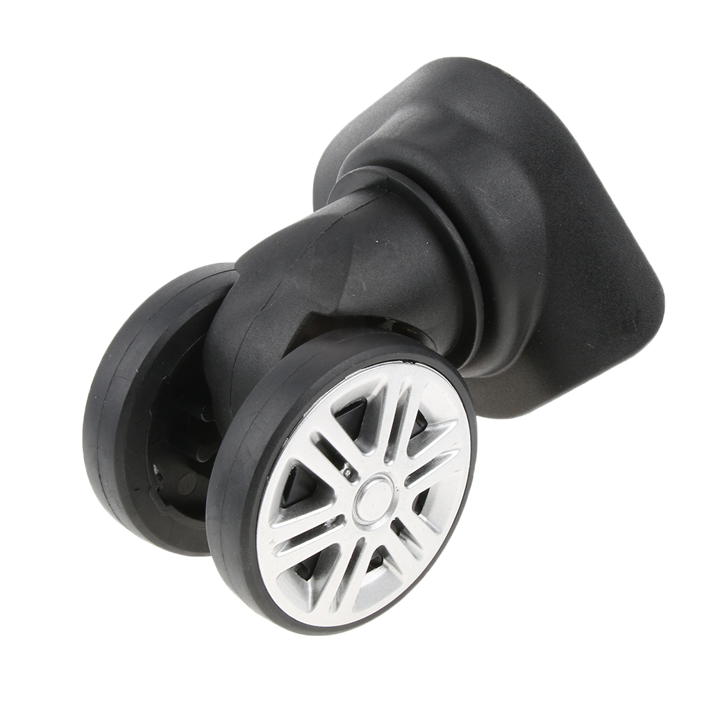 Replacement Luggage Suitcase Brake Wheels Travel Casters A60-1 Pair