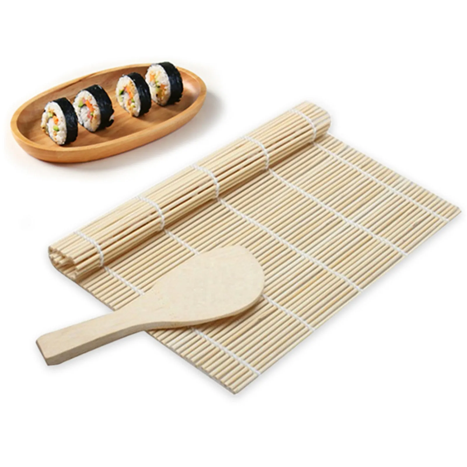 Коврик для суши бамбуковый Bamboo sushi-mat, 24*24