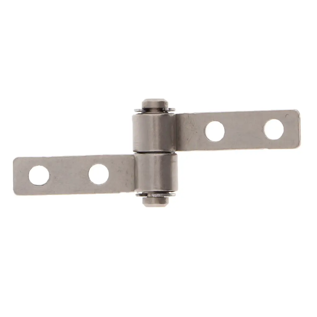 Torque Type Friction Positioning Hinge Silver 3.3mm Hole 0.1N 4-hole Right