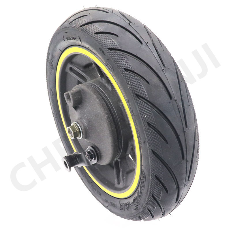 60/70-6,5 Motor Elektro roller 36v 500w Motorrad für Ninebot Max G30 Vorderrad Reifen reparatur teile – Detail 7