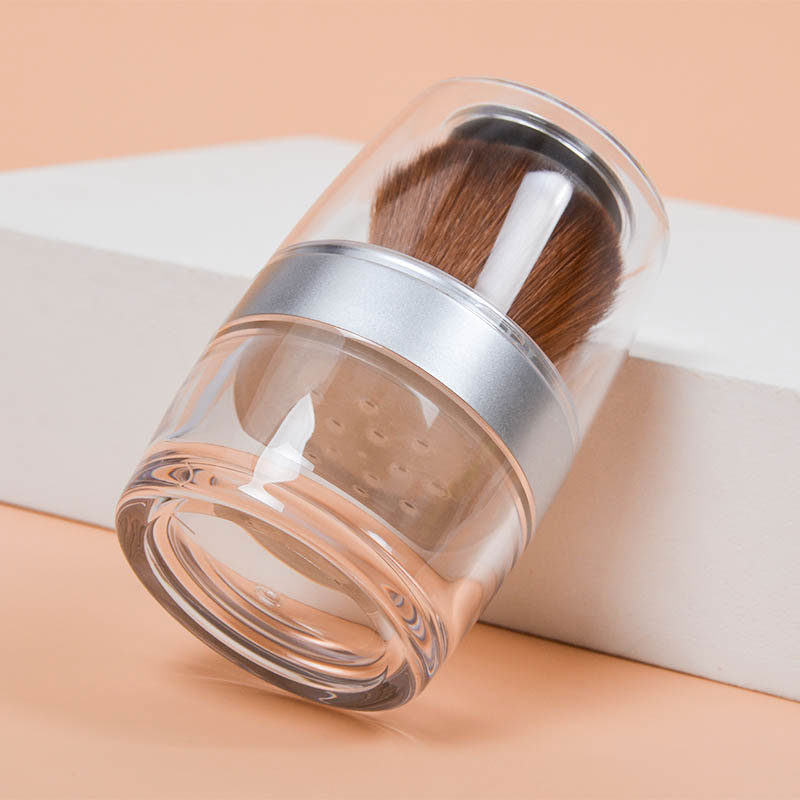 Best of 10g Makeup Tools Bottle Empty Loose Powder Case With Brush Mirror Portable Cosmetic Powder Container Jar Box Makeup Beauty Brush Reviews & Tips