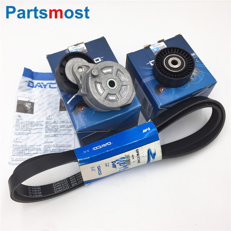 2.2 Diesel Alternator Belt Tensioner Pulley For Freelander 2 Range Rover Evoque Discovery Sport LR000996 LR003651 004877 060071
