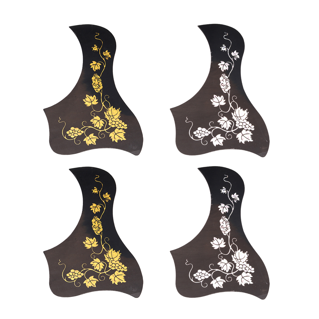 2x Popular Acoustic Guitar Pickguard Wooden Pickguard Anti Scratch Plate
