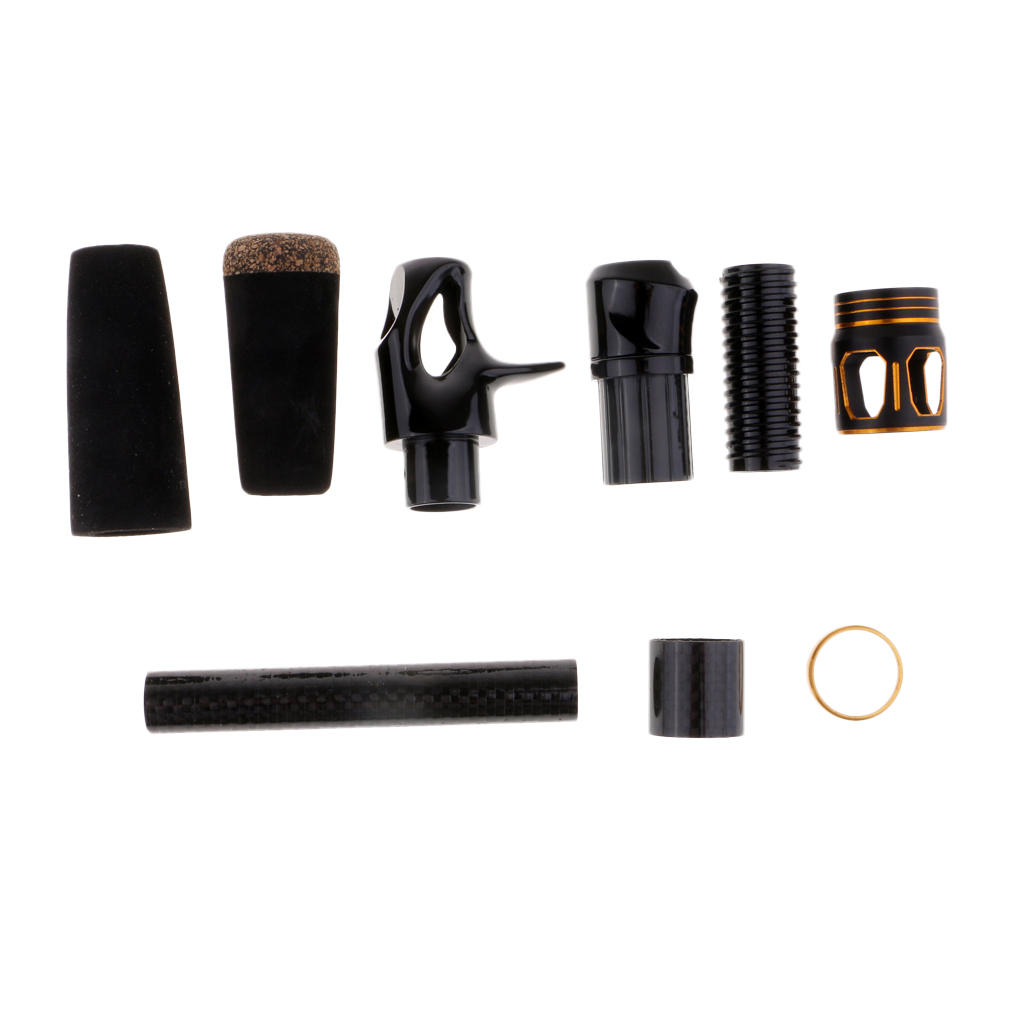 Fishing Rod Handle Kit EVA Foam Split Grip Parts, /Casting - Casting Reel Seat