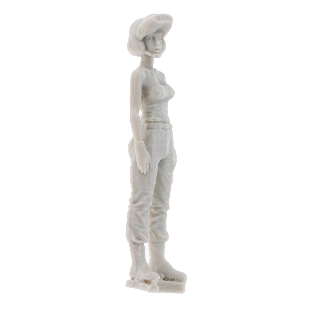 1:35 Aviatrix Unassembled Action Figure Unpainted DIY  Figures