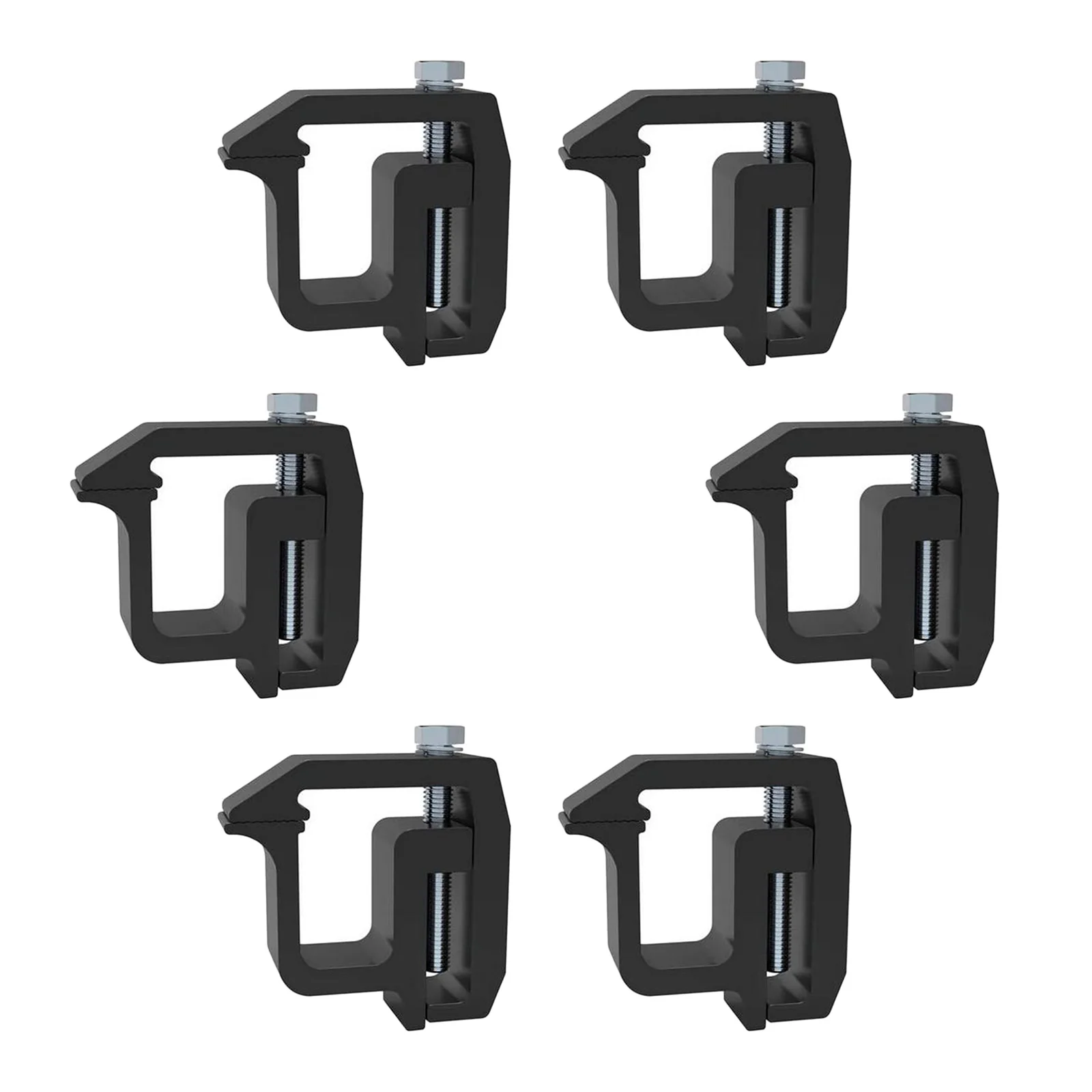 Mounting Clamps Truck Caps Camper Shell for Chevy Sierra 1500 2500 3500 and More Pick-up Truck Models Truck Bed Parts Black