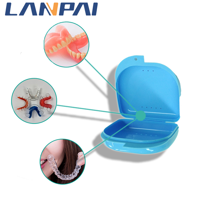 Best of Lanpai Dental Color Perforated Ventilation Autoclave False Full Denture Grills Supplies Container For Teeth Box Reviews & Tips