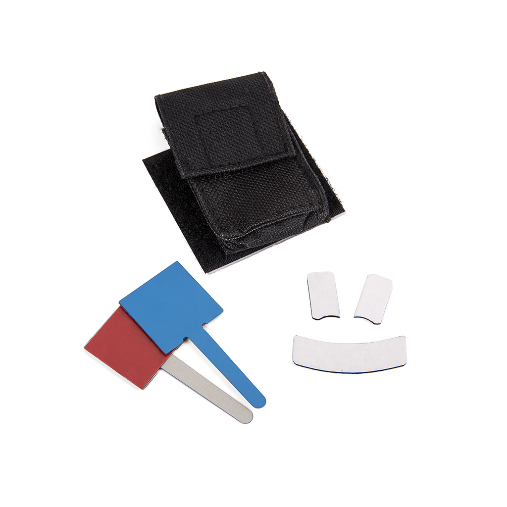 Acoustic Guitar Sound Hole Transducer Piezo Pickup Amp with Battery Bag