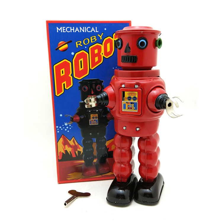 robby the robot wind up toy