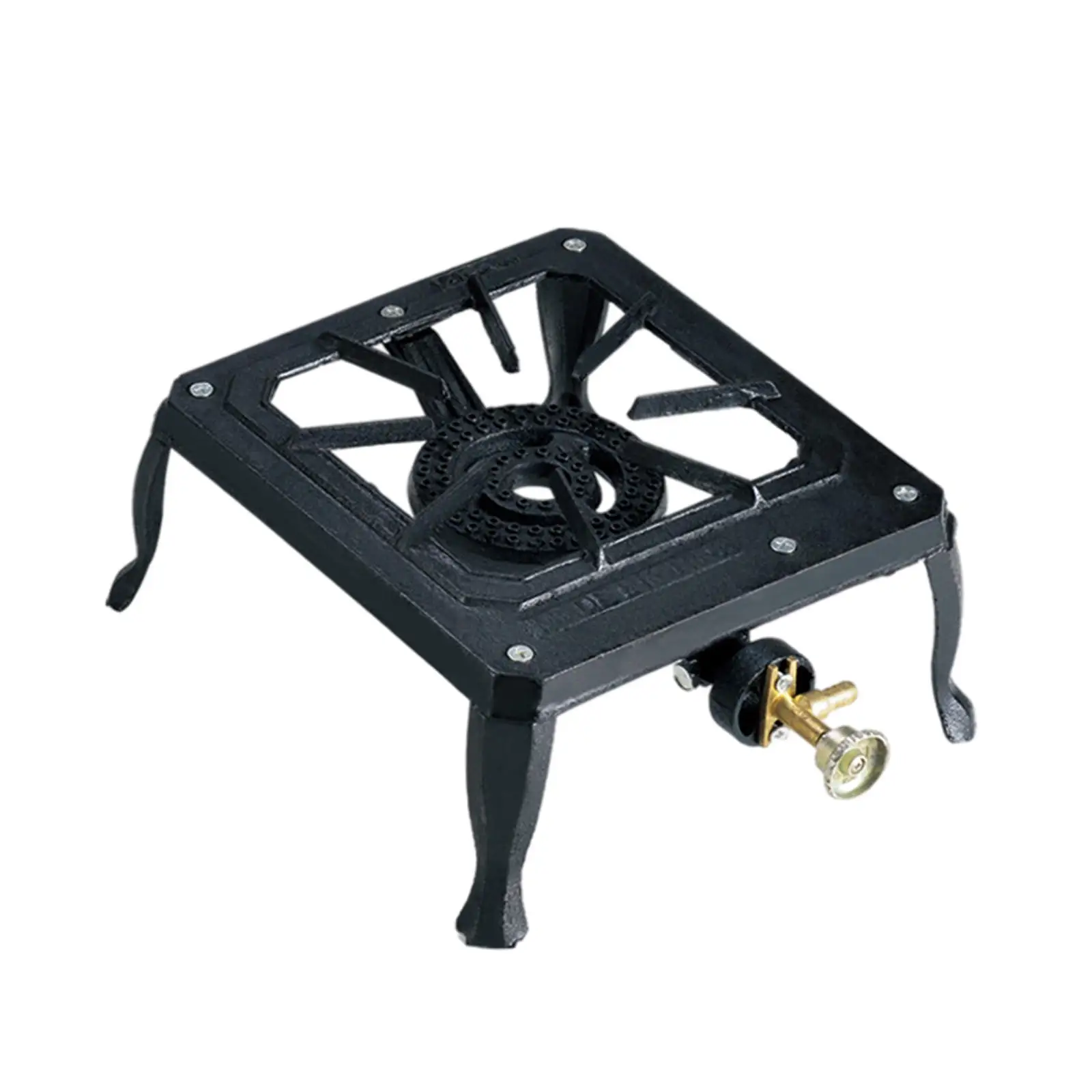 Gas Stove Single Burner Square Propane Stove Boiling Grill Cooker Burner for Home Outdoor