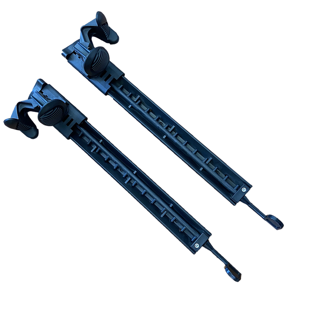 2x Adjustable Kayak Foot Pegs Foot Brace Pedals Foot Braces Pedal Pegs Foot Controlling Footrest with Rudder Control Accessories
