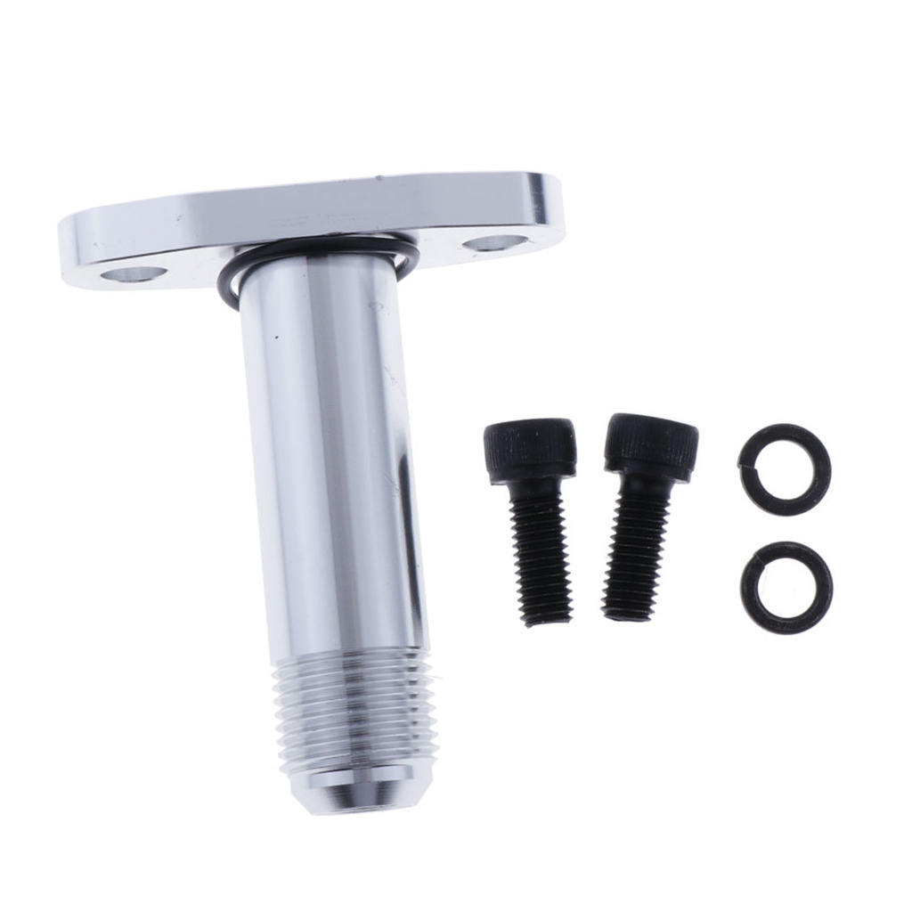 Extended 10AN Turbo Oil Drain Flange Fitting For Precision and  T3/T4 Turbochargers