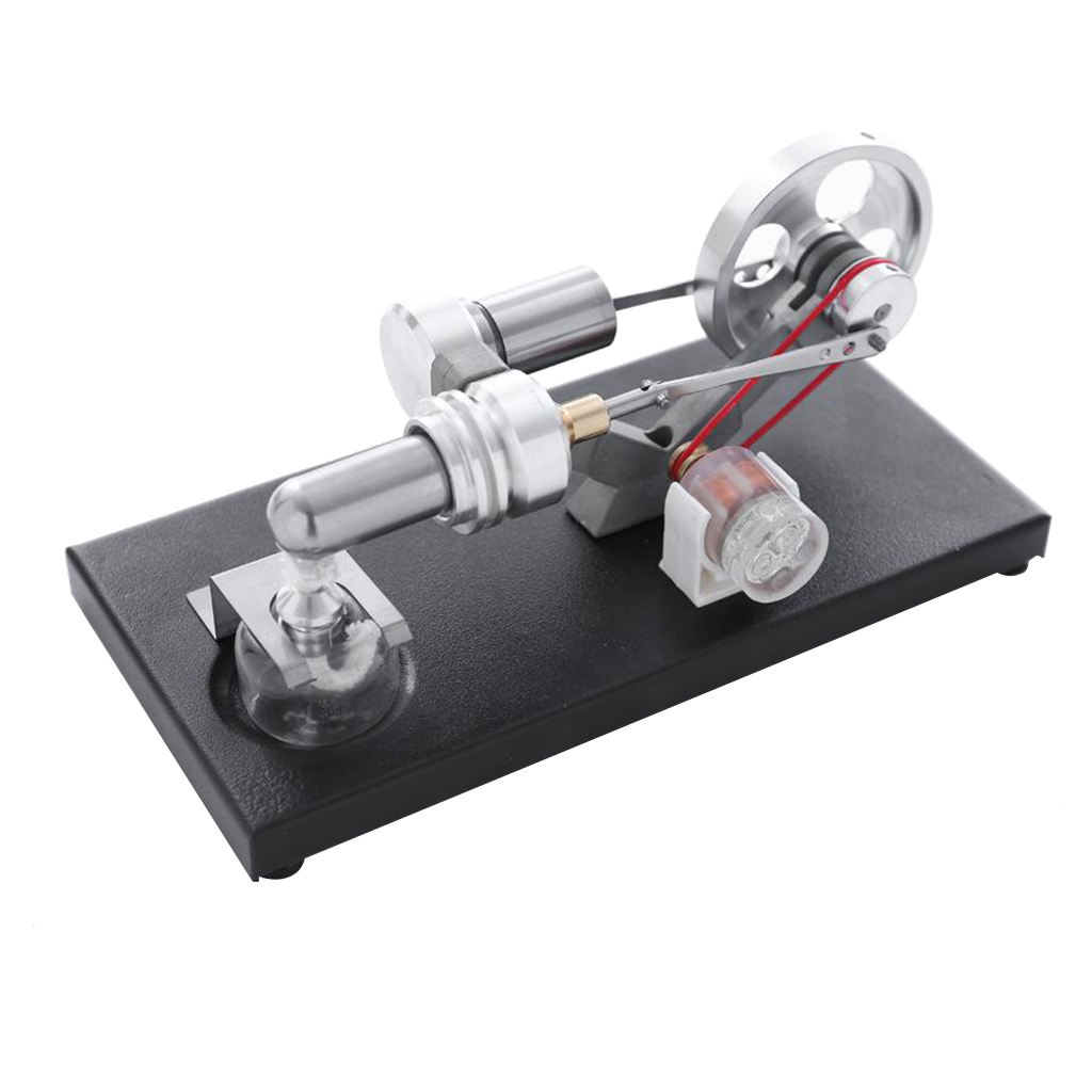 Mini Stirling Engine External Combustion Engine Microgenerator Birthday Present Steam Engine Model Science and School Education