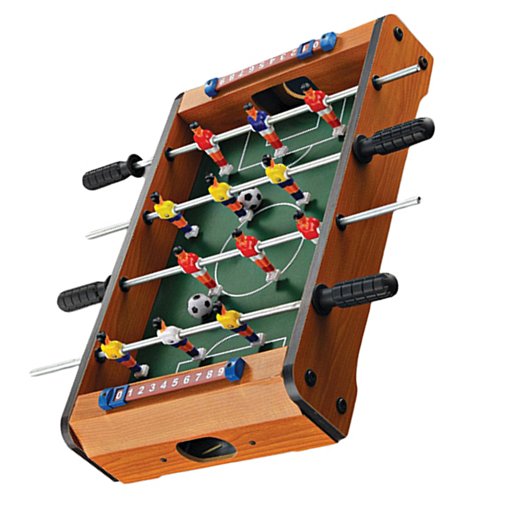 Portable Table Foosball Soccer Games Desk Top Football for Junior Kids Toy