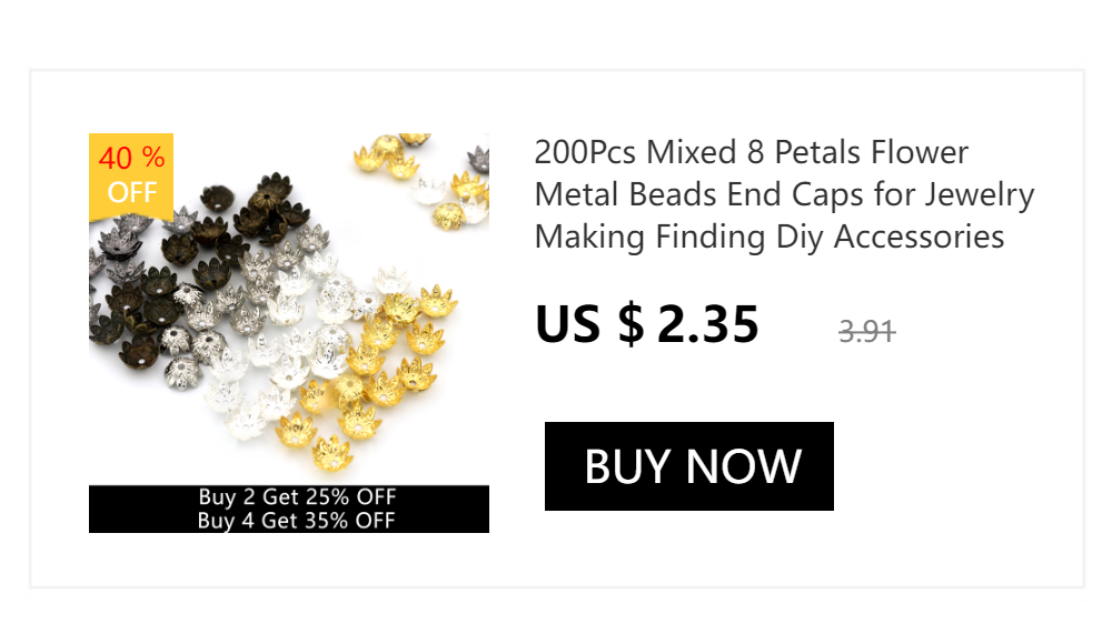 100Pcs 7x 2,2mm Clover Kreuz FlowerSparer Lose Ende Perlen Kappen für Schmuck Finden Diy Zubehör Komponenten Großhandel – Detail 16