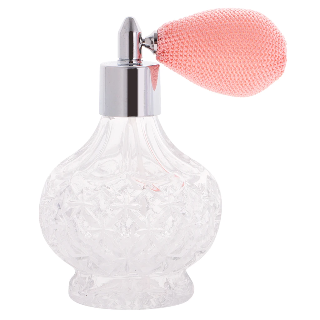 Refillable Fragrance Additive Fragrance Pump Bottle Made of 100 Ml Clear Glass