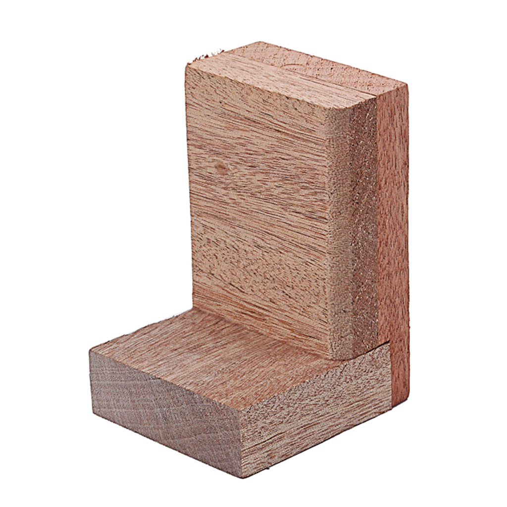 L Shape Mahogany Neck Rest Support Guitar Support Holder For Folk Guitar