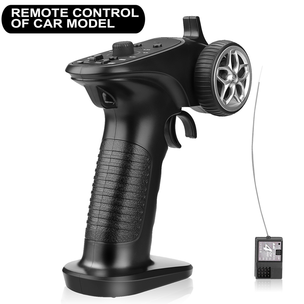 RC 4 Channel Remote Controller Radio Transmitter for RC Car Boat Tanks (Distance 200-300m) Controller Transmitter