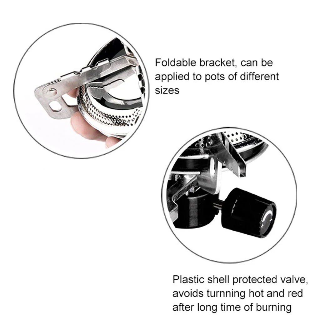 Outdoor Picnic Gas Portable Stove Cooking Hiking Camping Burner Cooker