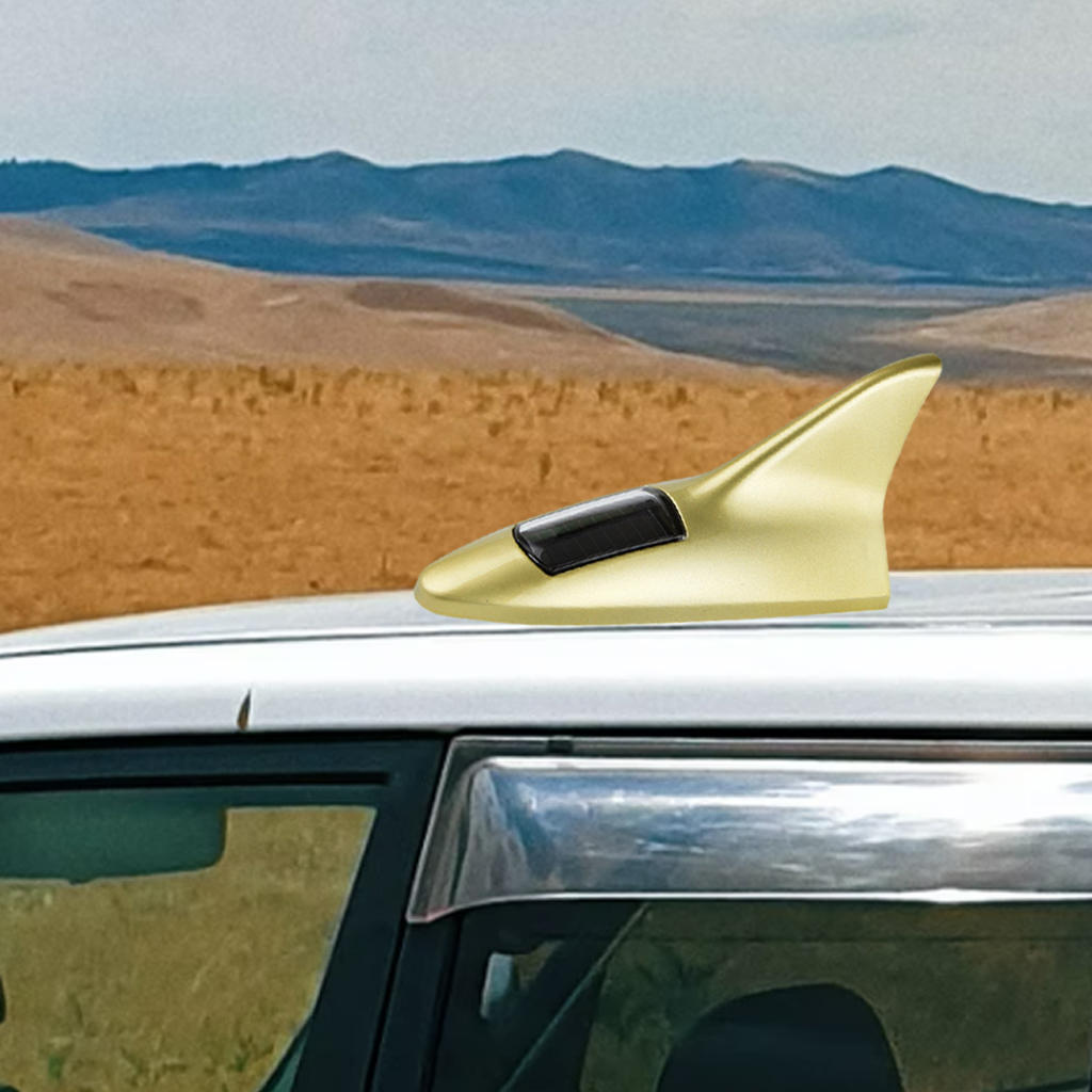 Shark Fin Warning Light 4 Colorf Decoration Roof Antennas Fit for Car