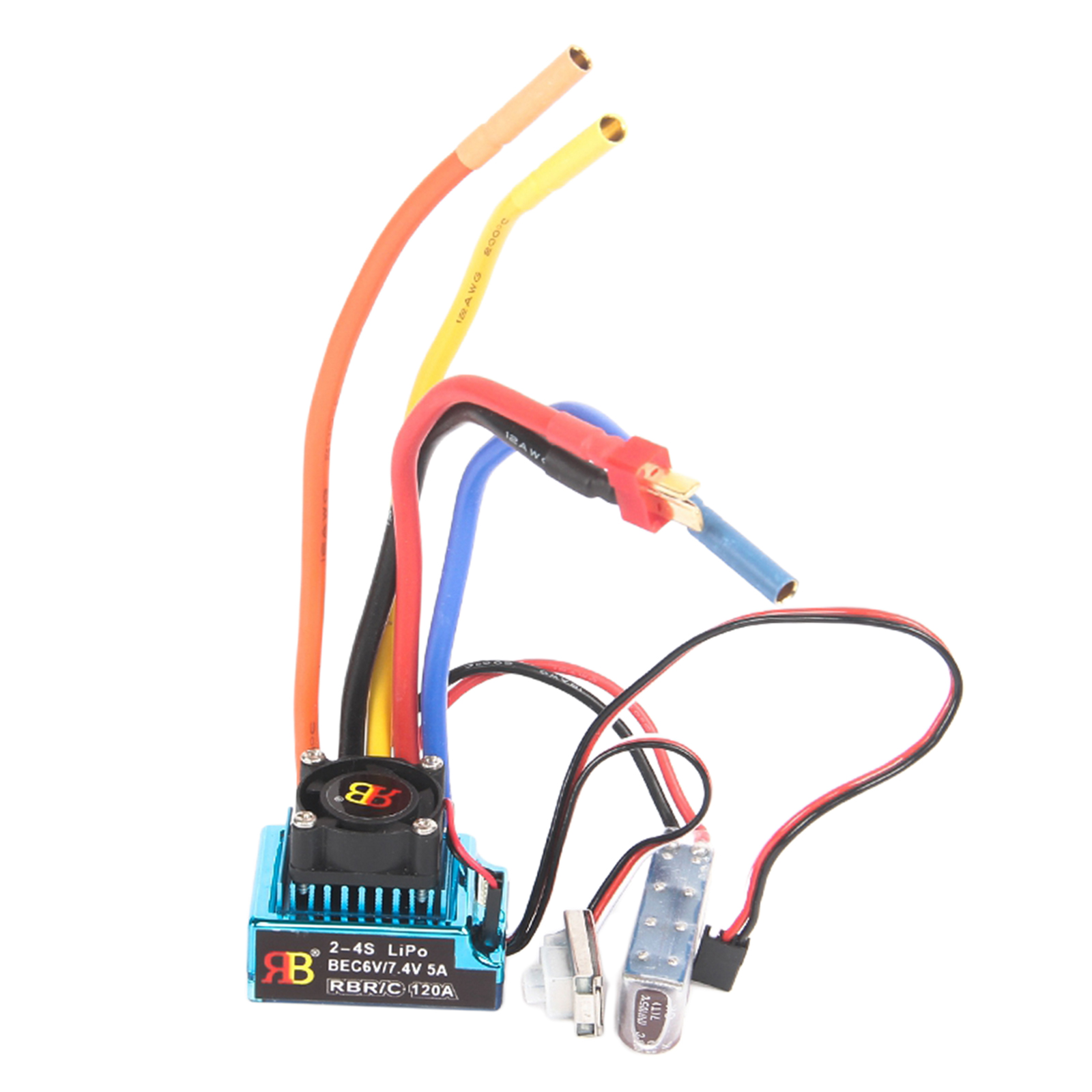 120A Brushless ESC (Electric Speed Controller) Splashproof for 1/8 1/10 RC