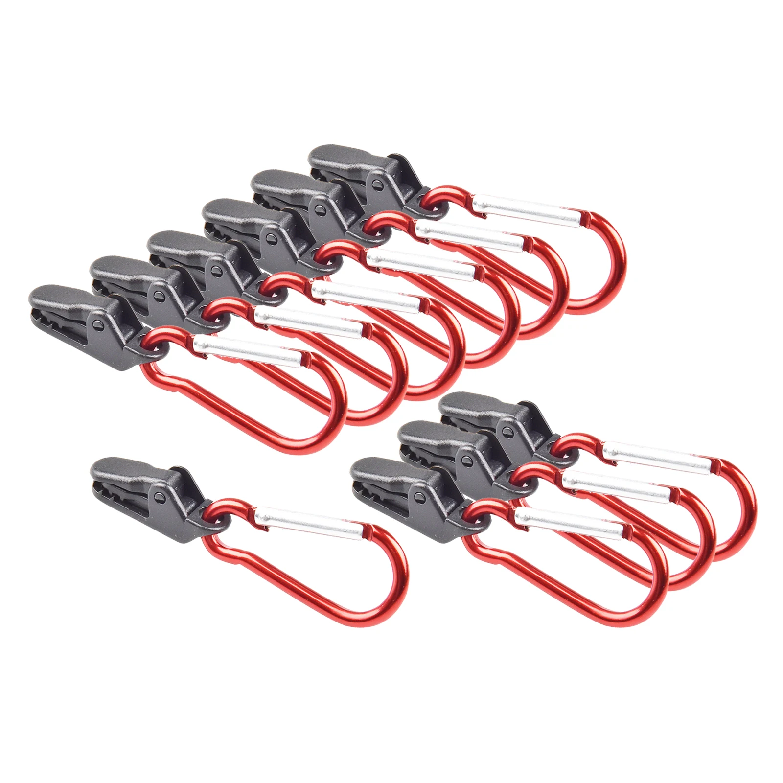 Temporary Porjector Screen 10 Pack Heavy Duty Multi-Purpose Thumb Screw Tarp Clips Clamps Withstand 60mph Strong Wind Fit for Holding Up Tarp Car Cover Pool Cover Canopy Boat Cover 