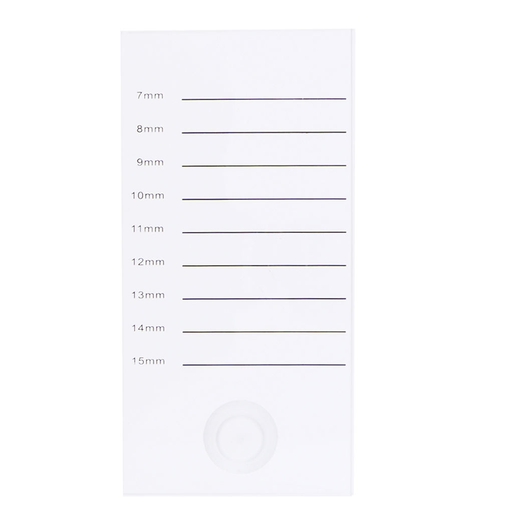 Eyelash Extension Pallet Acrylic Lash Tile Hand Plate Lash Holder Eyelash Tools Adhesive Glue Pallet Holder