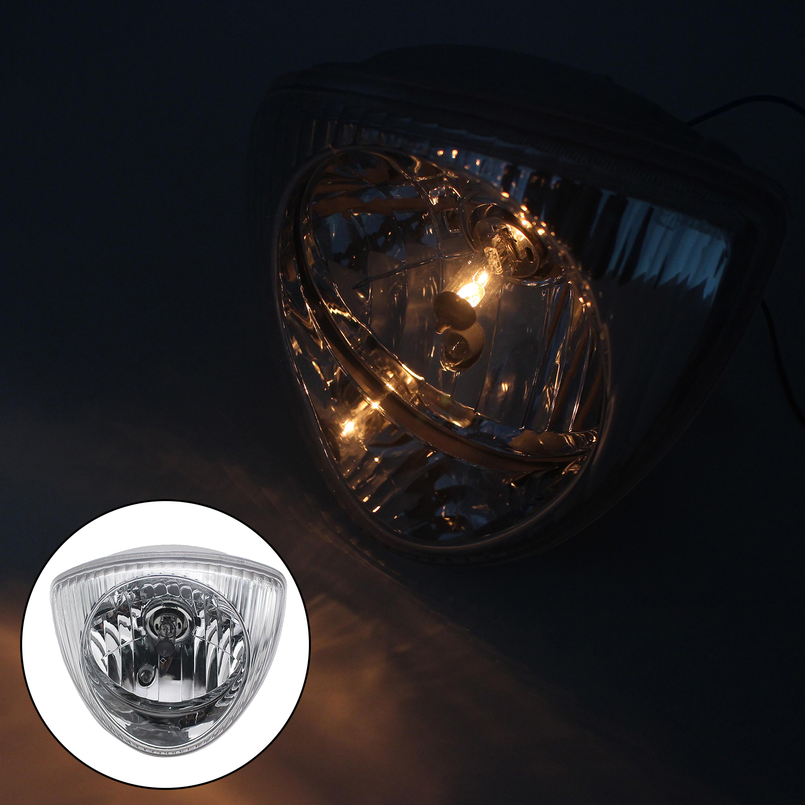 Motorcycle Front Headlight Bulbs Fits for Vespa Fly FLY 50 2T Liberty 50 125
