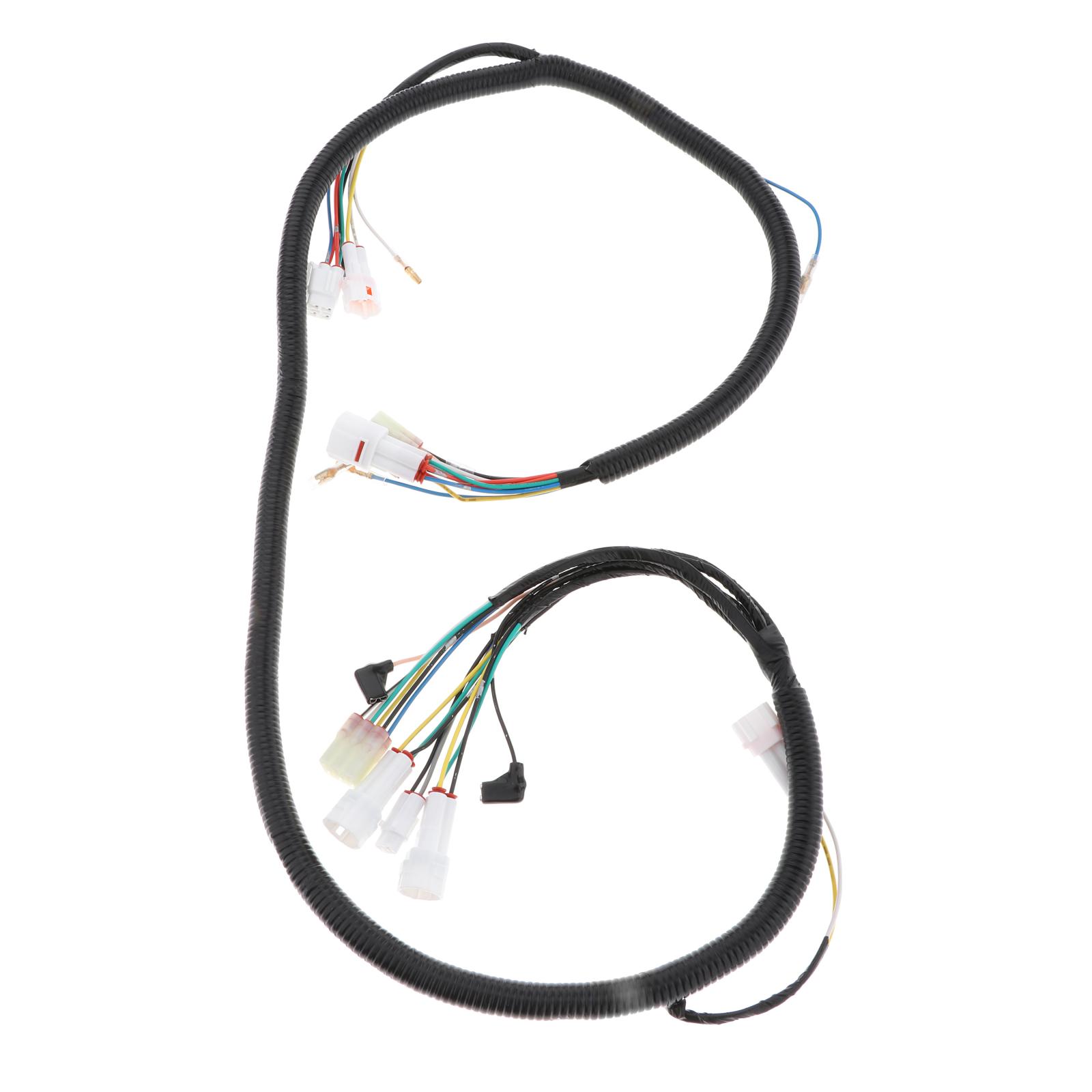 Motorcycle Wiring Harness Fit for Yamaha Banshee Motorbike Replace Parts Accessories Easy to Install, Durable