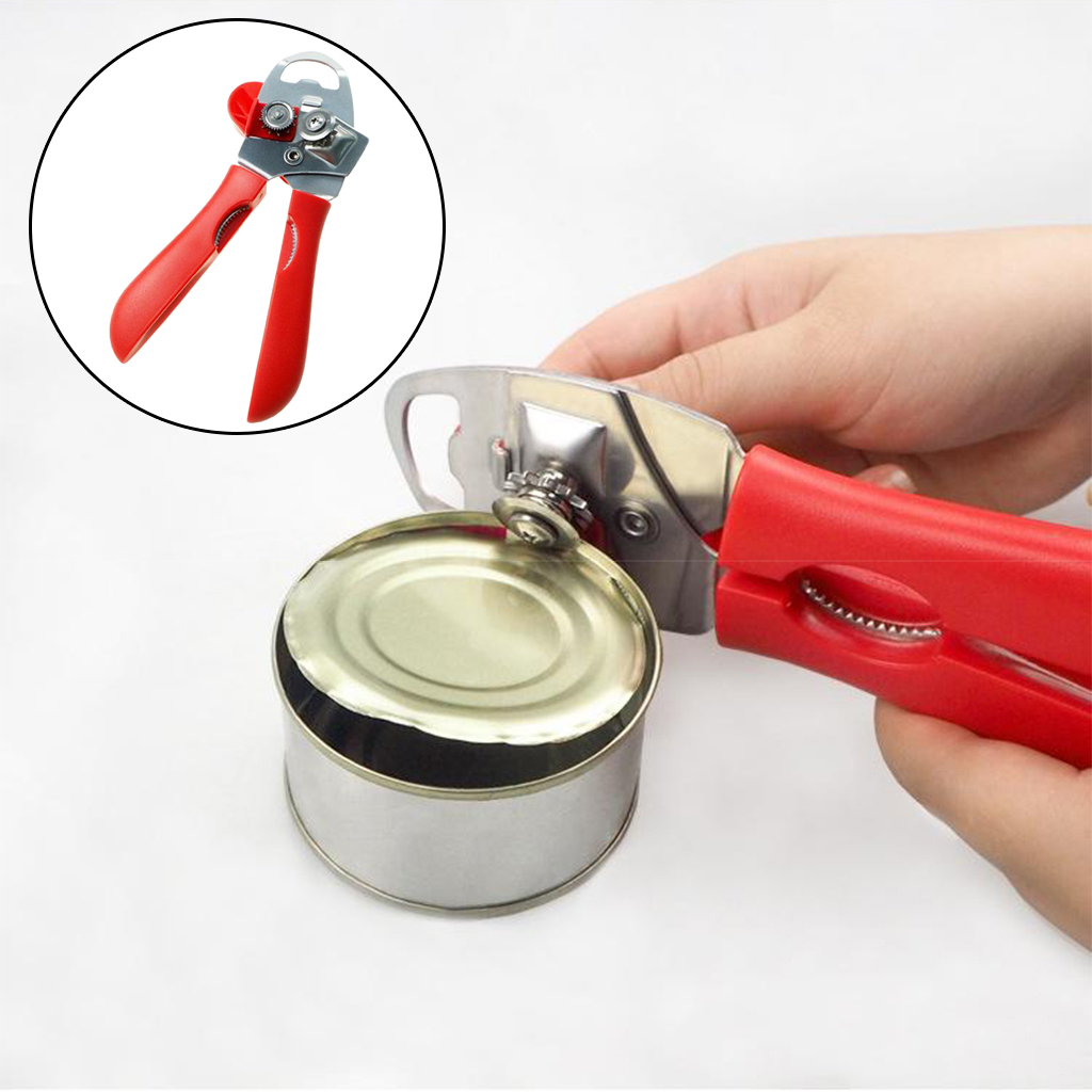 Stainless Manual Can Opener Bottle Openers Jars Tin Opener Food Safety