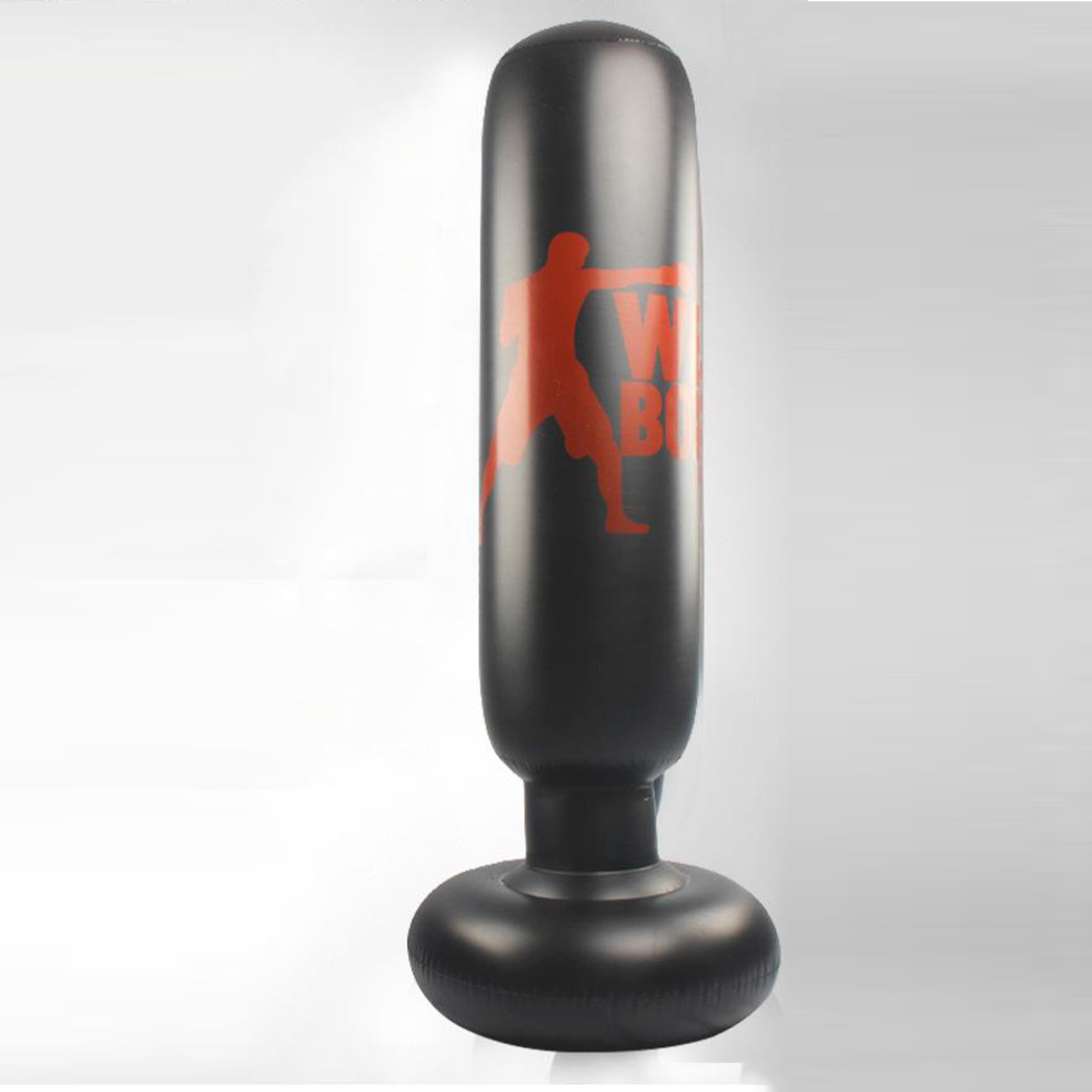 63 Inch Punching Bag Adult Kids Column Tumbler Kicking Sandbag PVC Sport Gym Training Equipment Stress Relief
