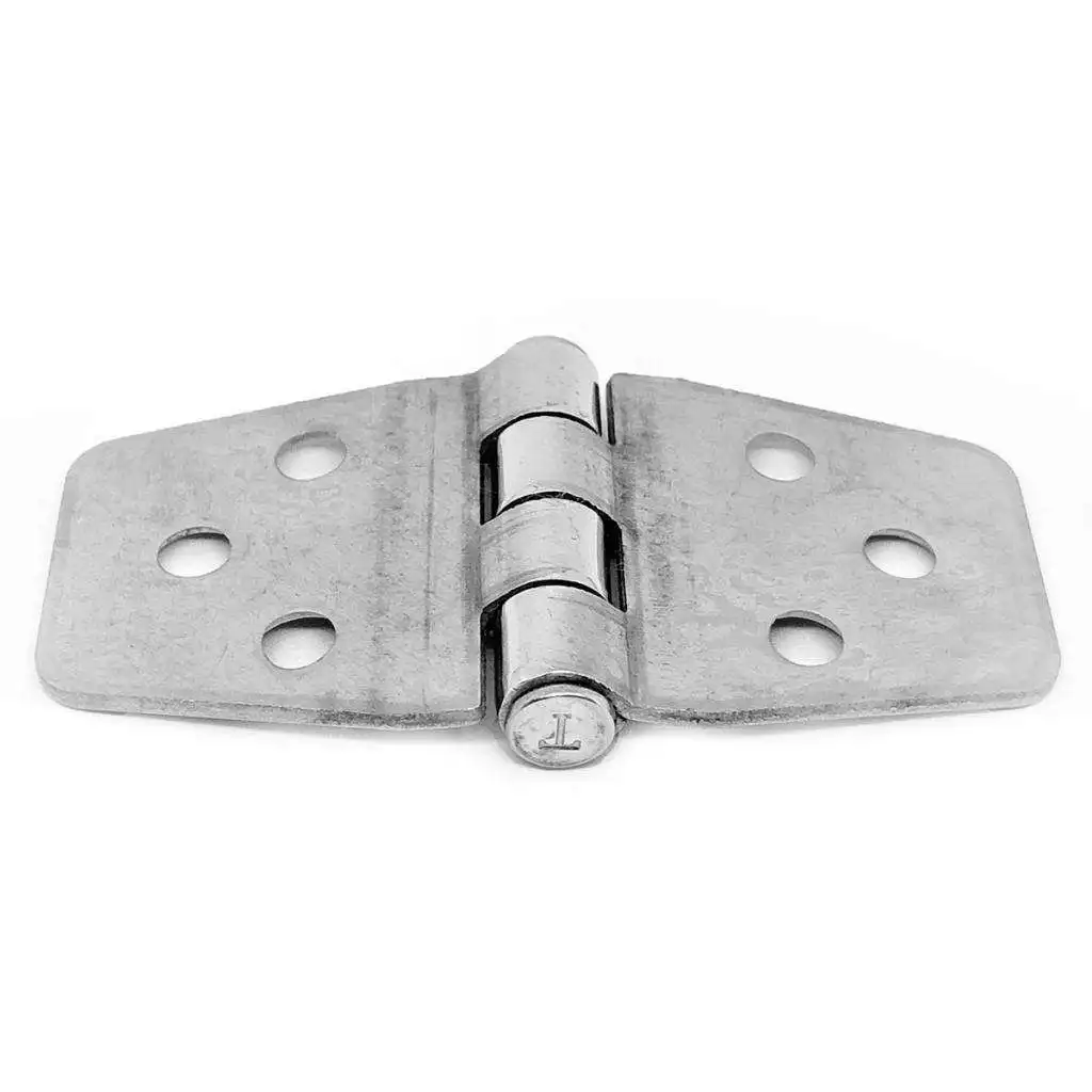Boat Yacht RV 316 Stainless Steel Door Hinge with Cover Strap Hinge