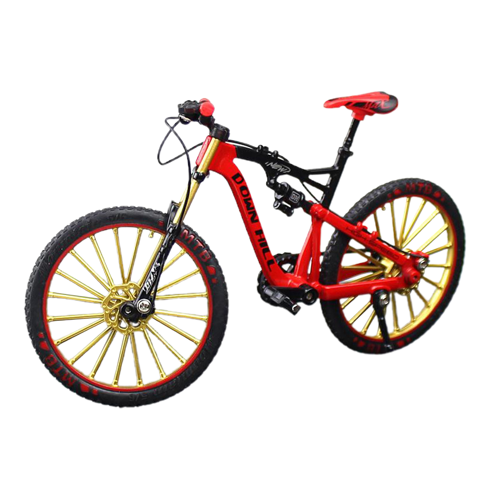Bicycle Model Kids Bike Toy Mountain Bike Mountain Bike Collection Red Toys & Hobbies Contemporary Manufacture