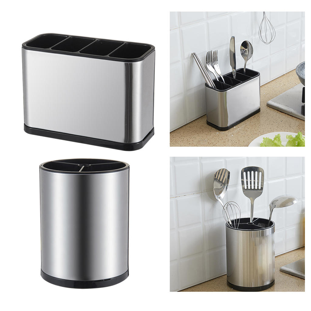 Spatula Cutlery Holder Utensil Caddy Flatware Organizer Divider for Non-Silp