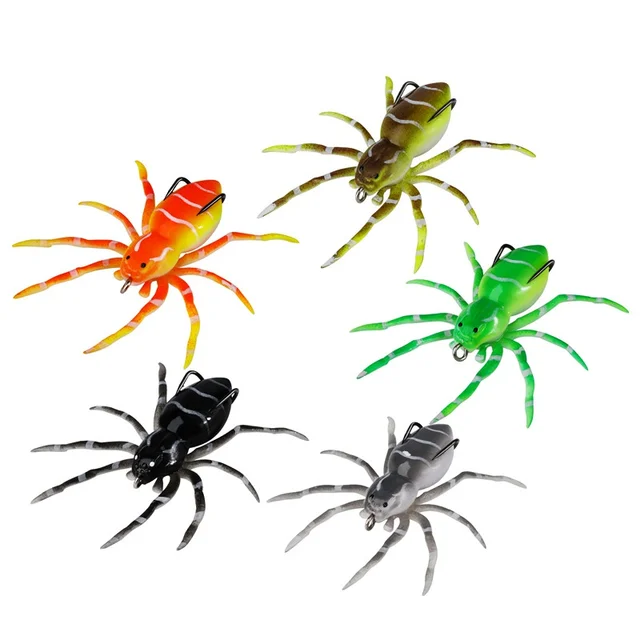Spider Soft Lure Fishing Lures, Sport Freshwater Bass Lures