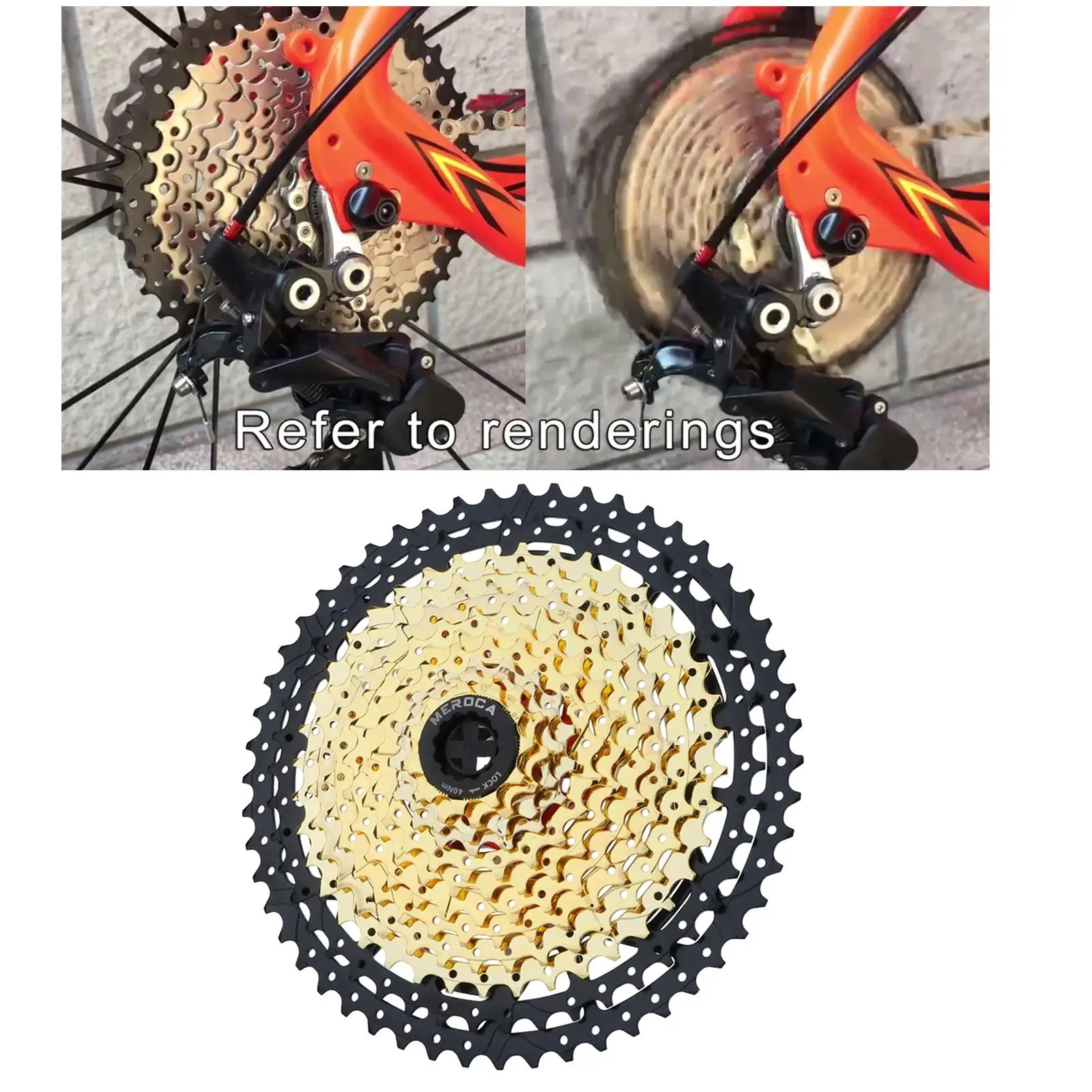 Bike Cassette Freewheel 9 10 11 12 Speed Sprocket for MTB Bicycle Cycling