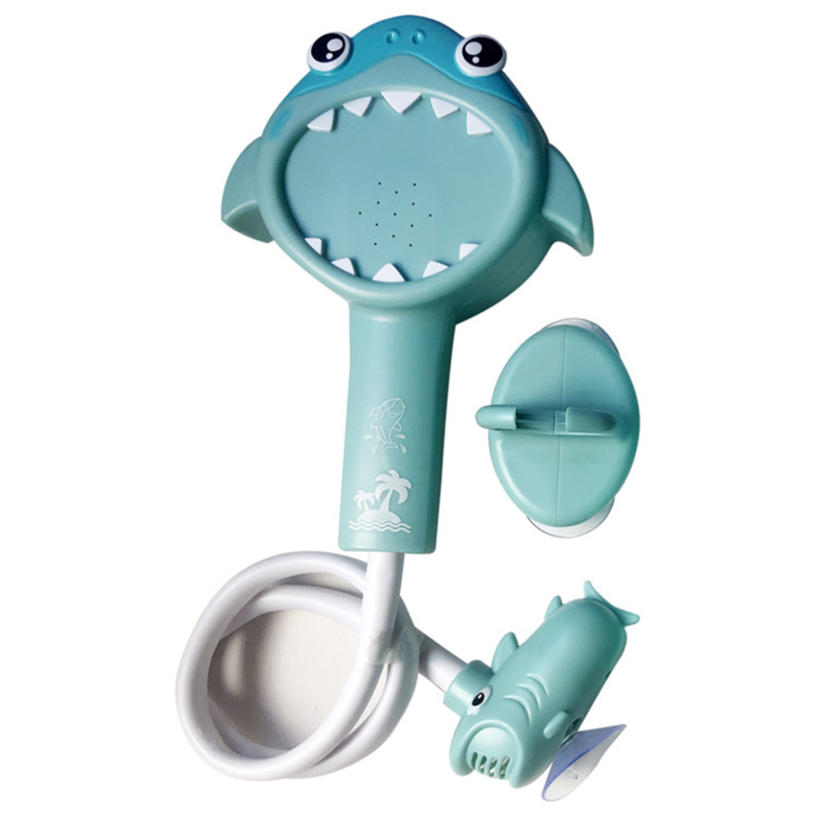 Cartoon Electric Baby Bath Toy Water Play Shower Hippo-shaped Sprinkler Sink for Swimming Pool Accessories Parent-child Toys