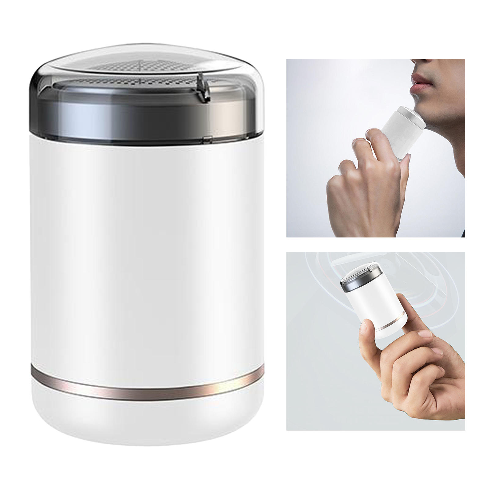 Travel Mini Portable Electric Shaver Compact  Wet & Dry Use Waterproof