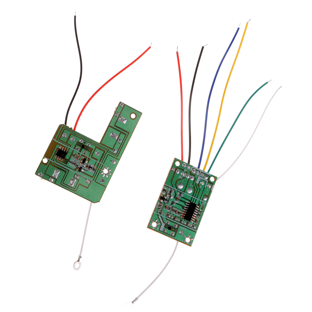 4 Channel 40MHZ Remote Controller Receiver Transmitter Board with Antenna