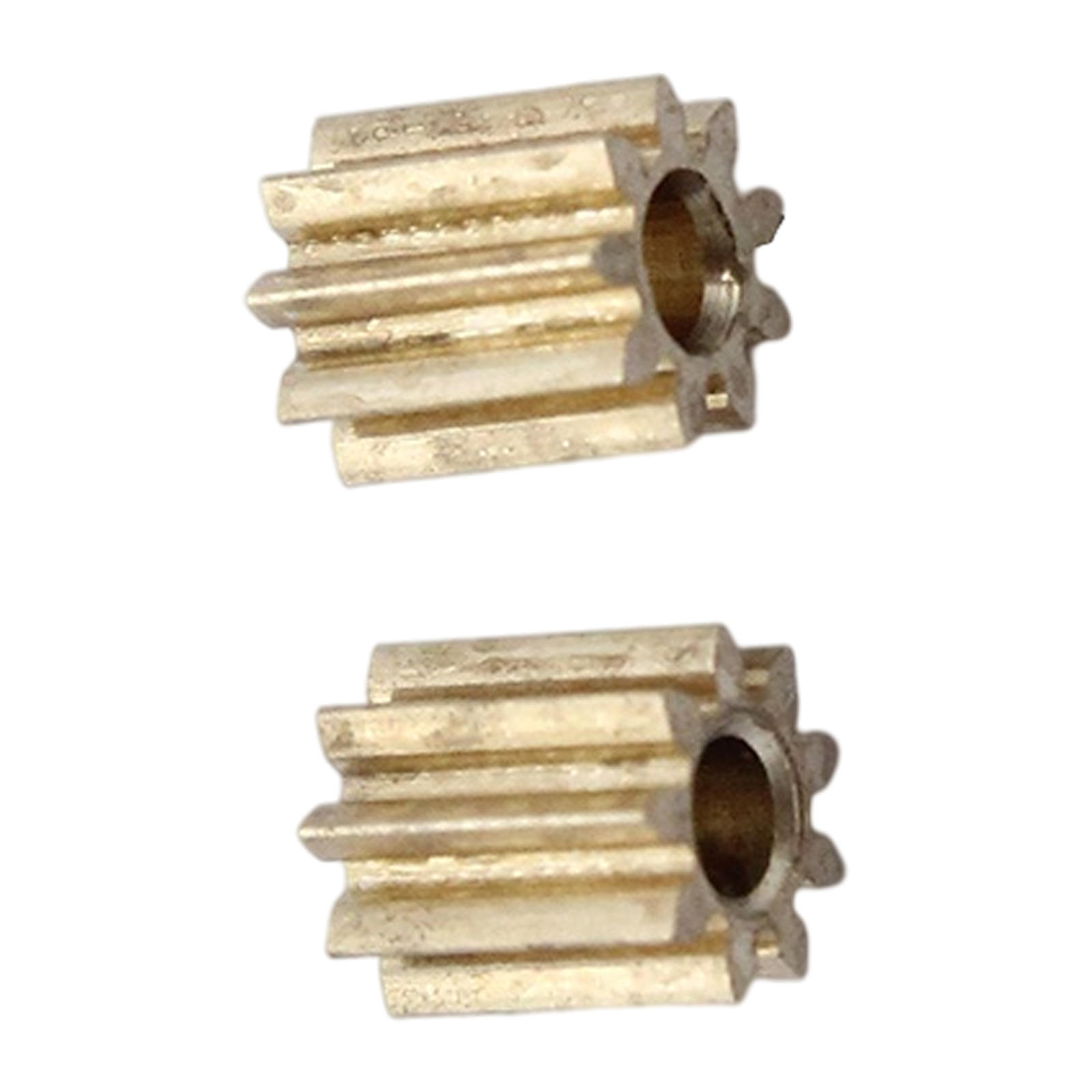 2x Motor Pinion Gear Set Brass Fits for Intelli Lok Module 0.4 9 Teeth Replace Accessories