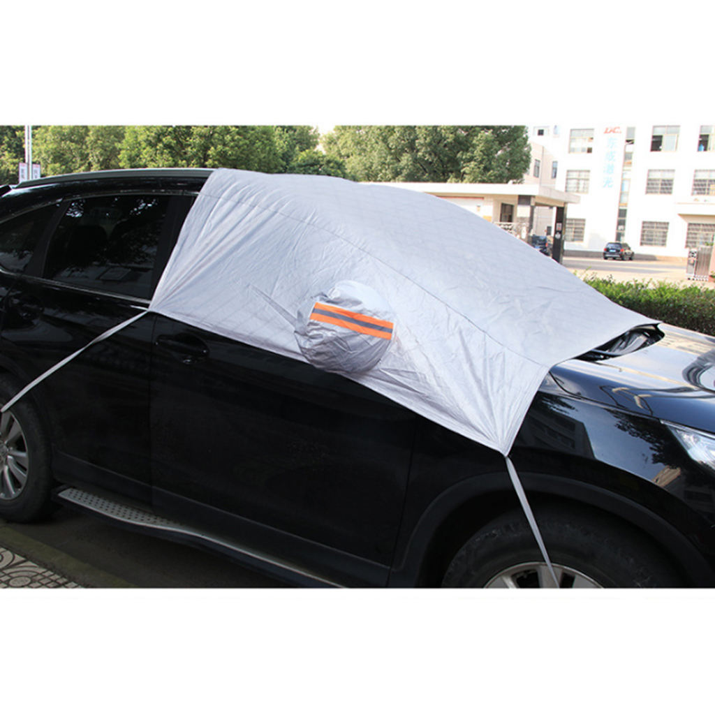 Universal Car Windshield Snow Cover Truck Ice Protector Sun Shield Pouch