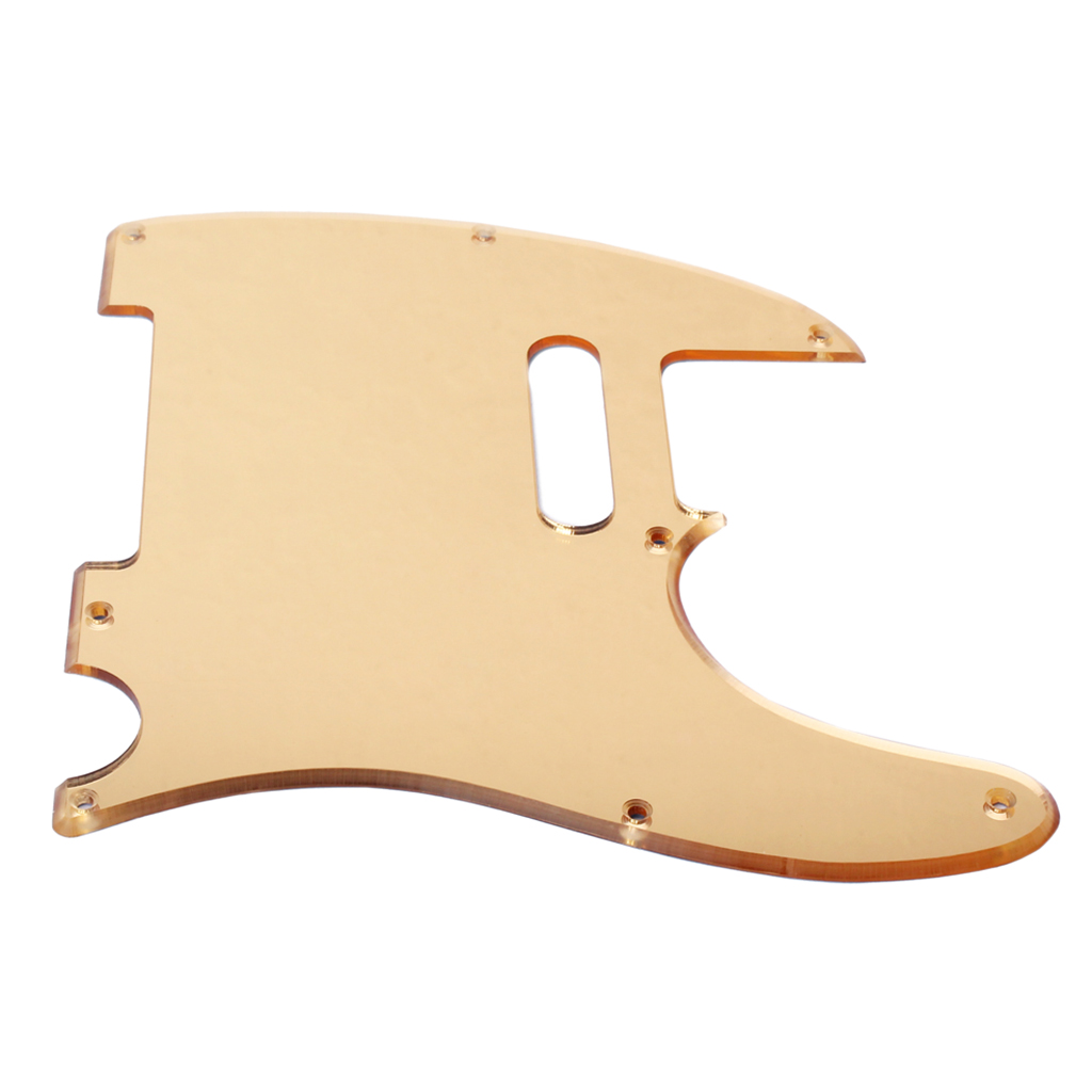 Tooyful Guitar Pickguard Pick Guard Plate Protect with Screws Set for Telecaster TL Electric Guitar Replacements Decor Gift DIY