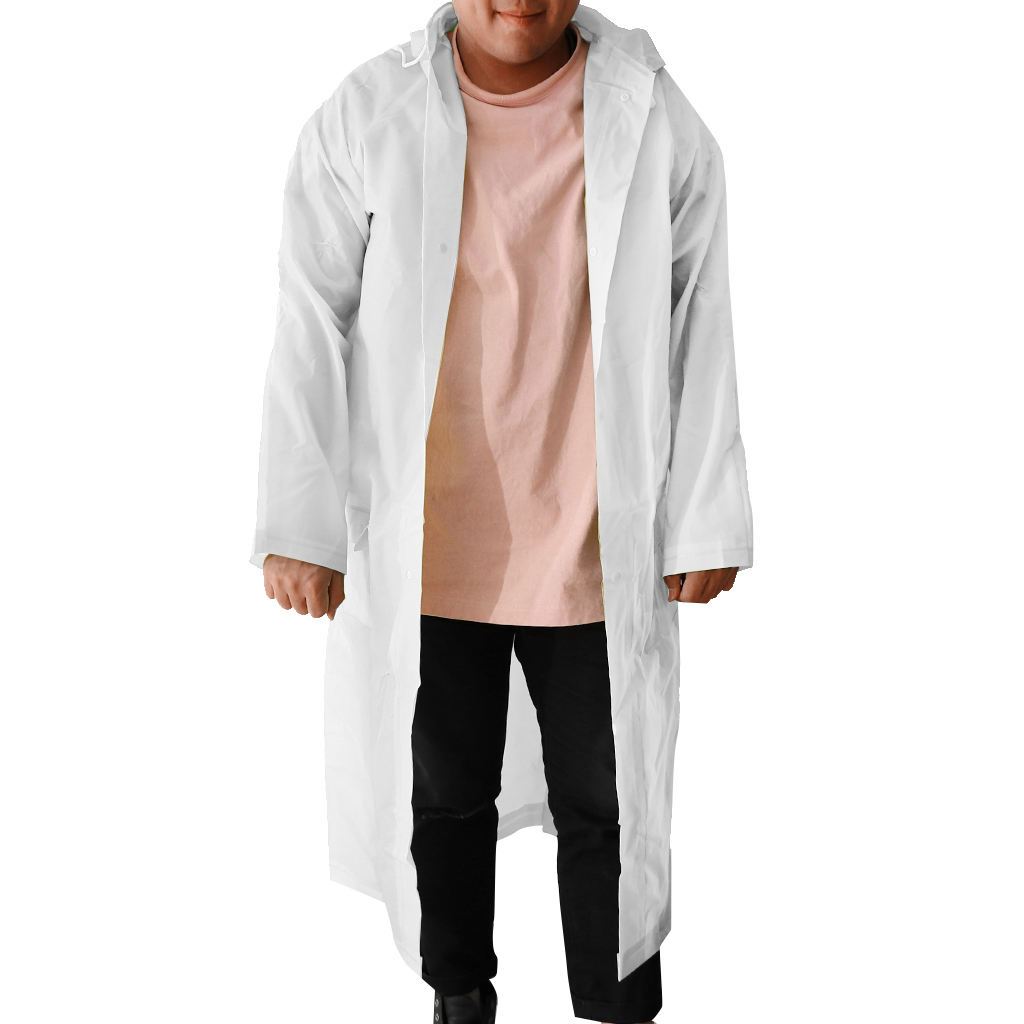 Perfeclan Rain Ponchos Hooded Raincoat Jacket Rainsuit Jacket Outdoor Rain Cover with Raincoat Storage Bag Camping Tools