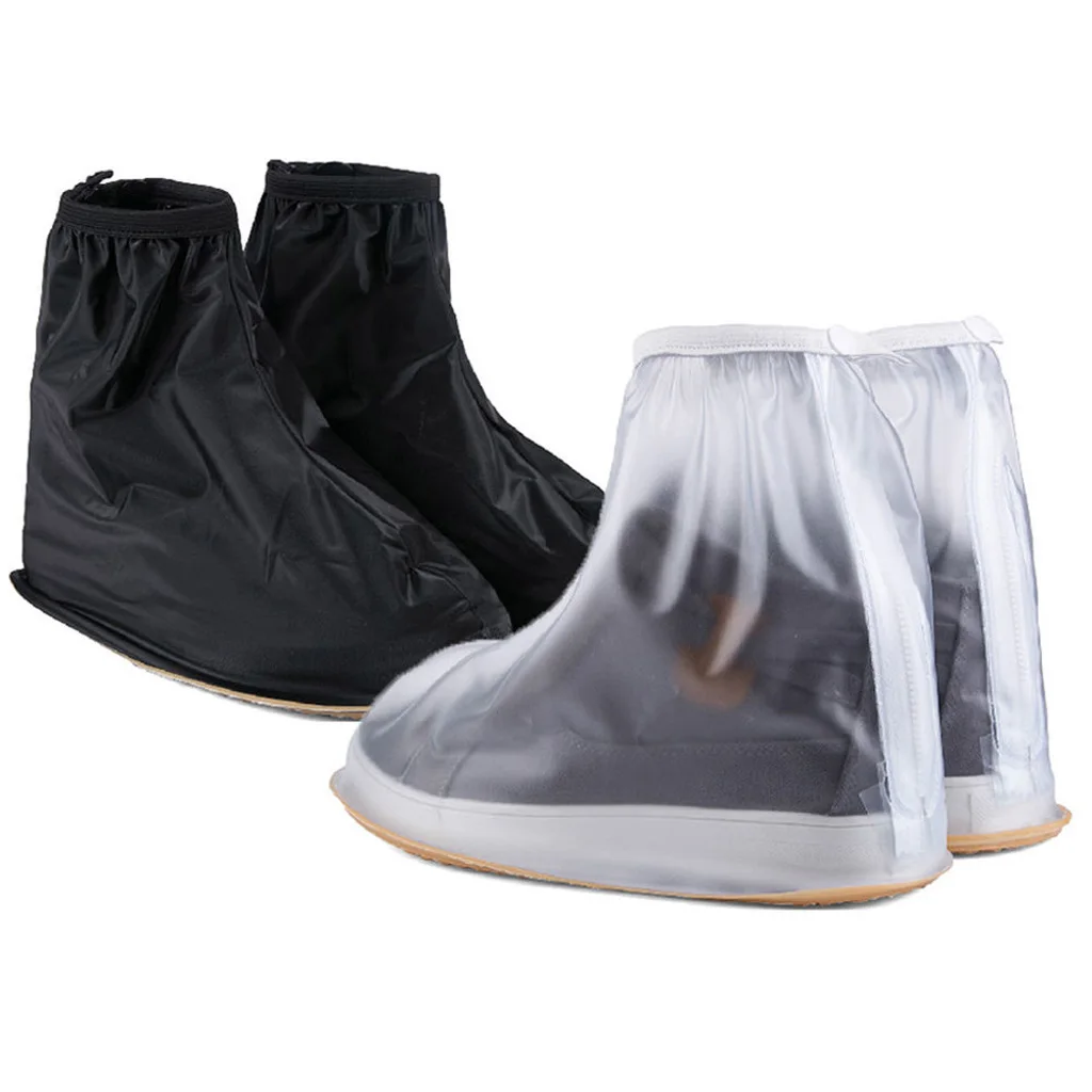 Reuseable Waterproof Rain Shoe Covers Overshoes Rain Boots Gear