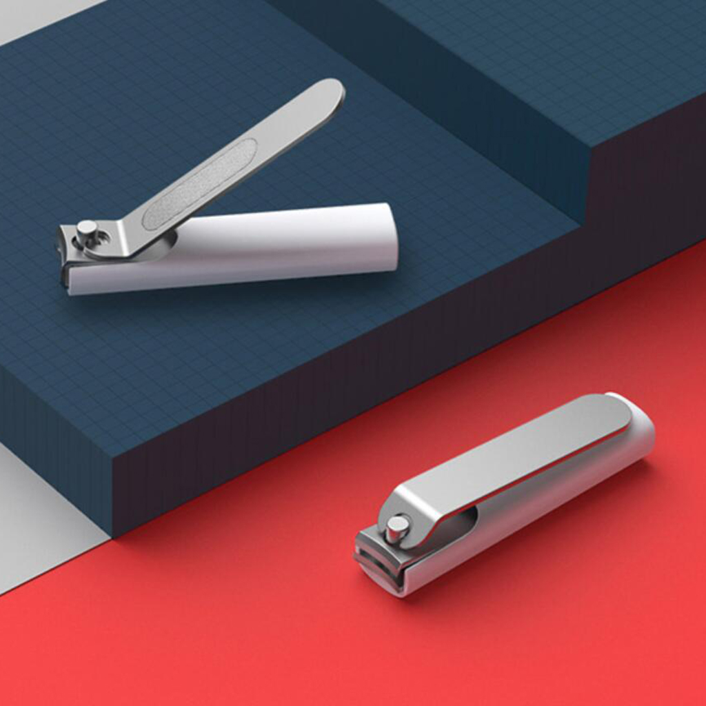 Professional Nail Clippers for Fingernail and Toenail | Stainless Steel | Sharp Sturdy Deluxe Nail Cutter Nail Toenail Clippers