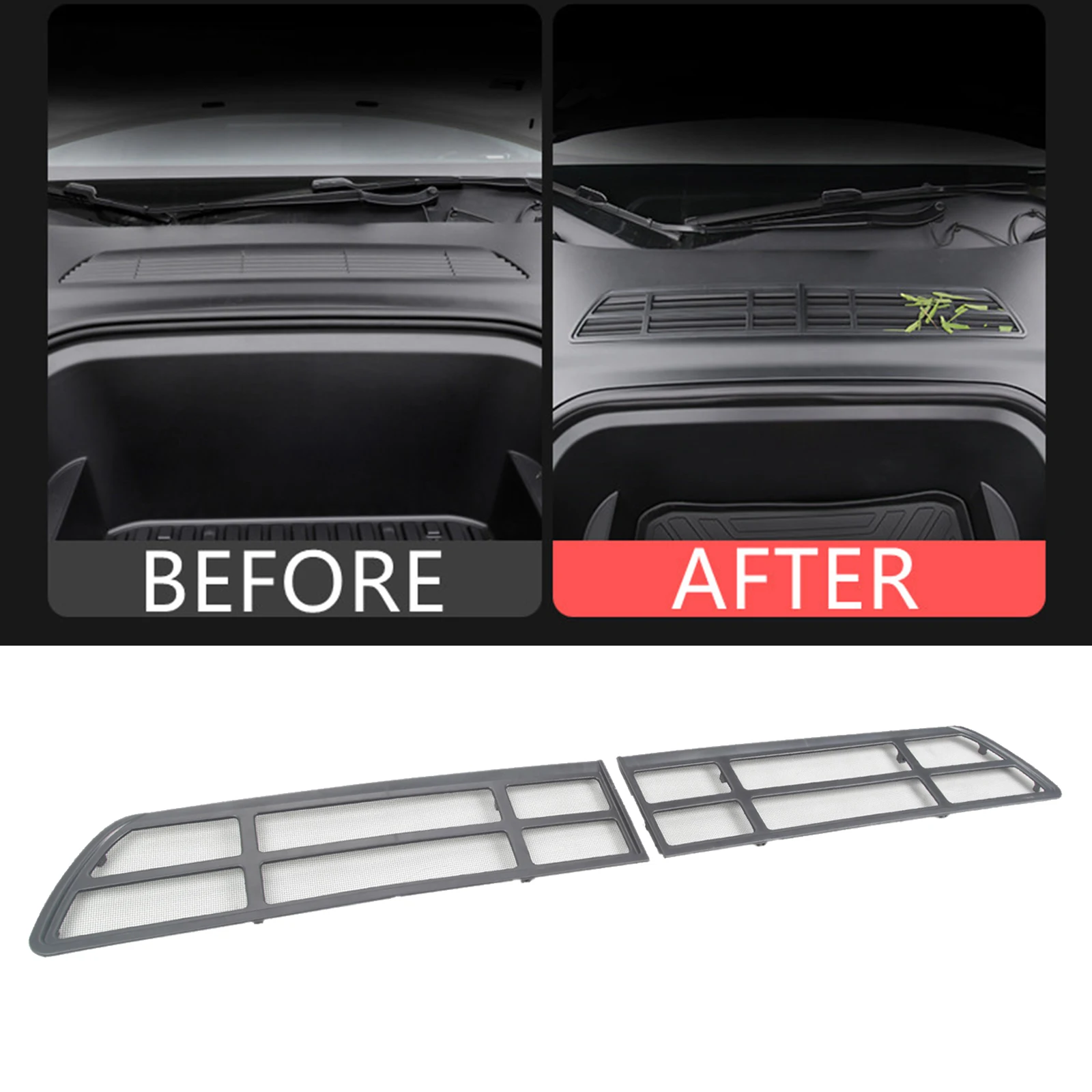 best wax for black cars Air Vent Intake Protection Cover for Tesla Model Y ,Easy to Install, Lightweight waters car wash