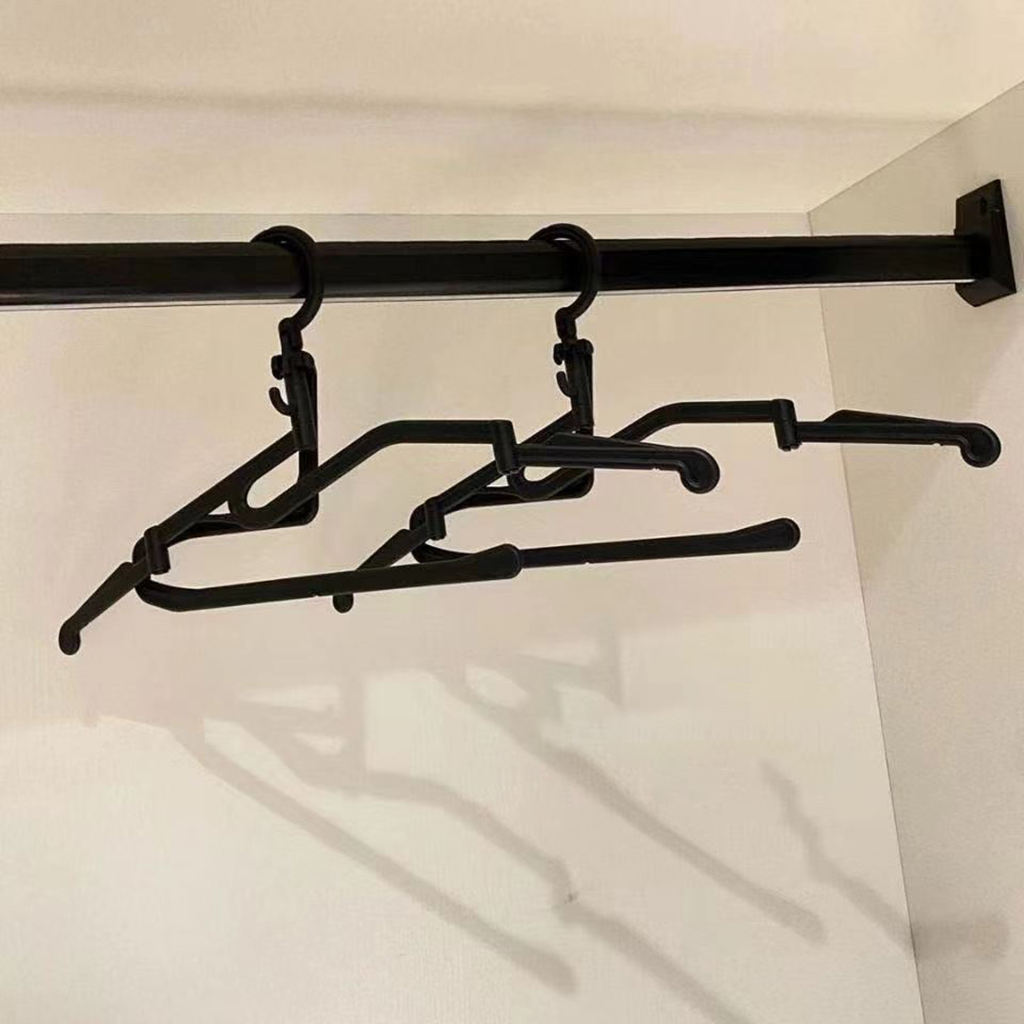 Pack of 2 Collapsible Clothes Hanger Laundry Dryer Wardrobe Organizer for Camping Outdoor Travel